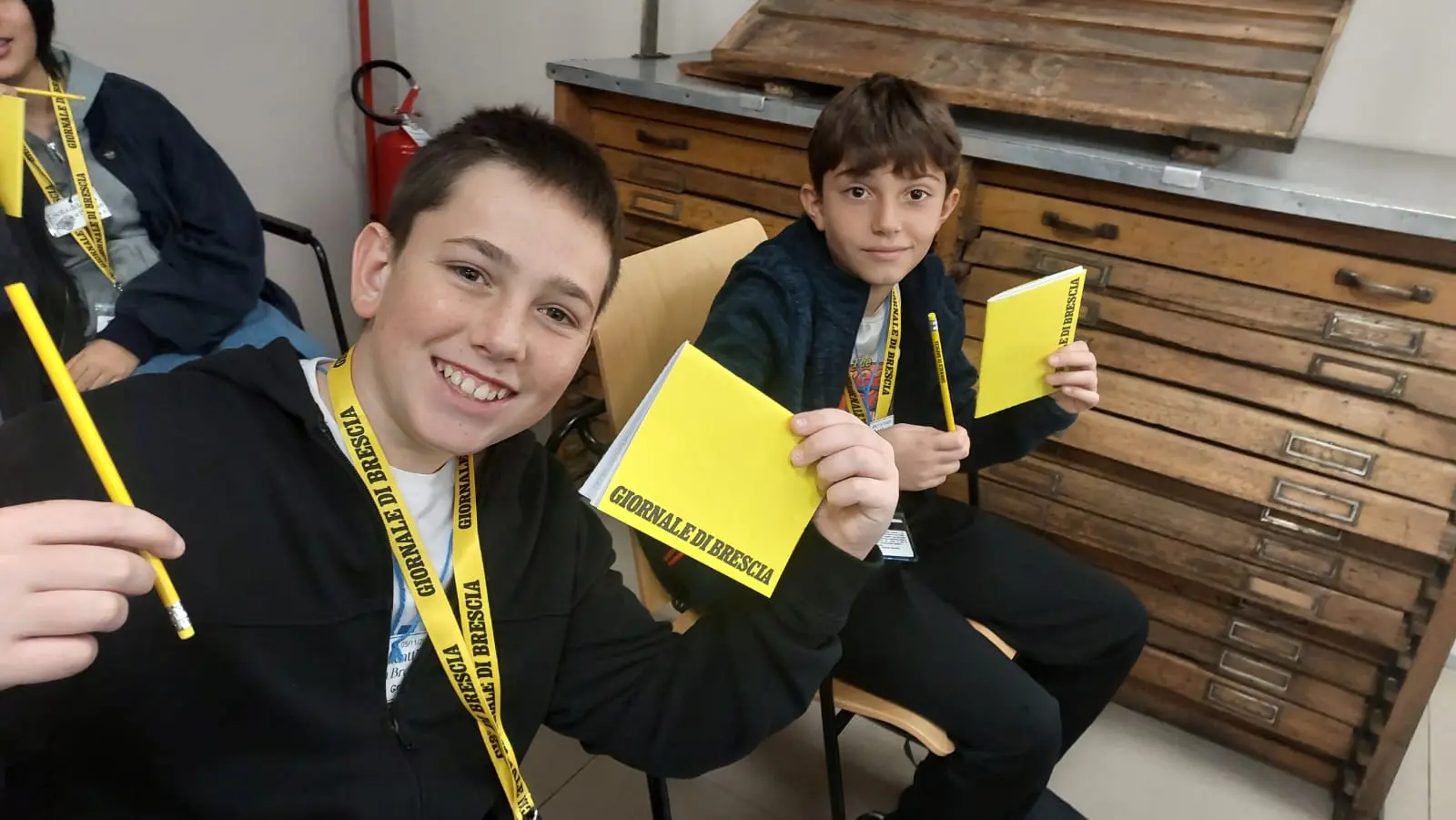 La 2A e la 2B dell'istituto Einaudi di Sale Marasino visitano il GdB