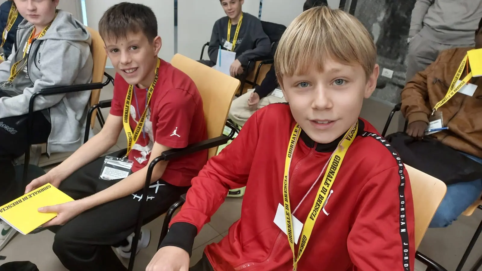 La 2A e la 2B dell'istituto Einaudi di Sale Marasino visitano il GdB