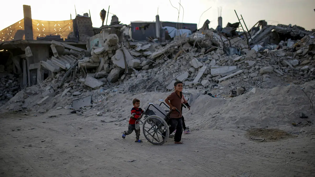 Jabaliya, nel nord della Striscia di Gaza - Foto Epa © www.giornaledibrescia.it