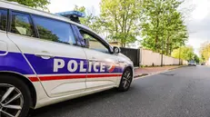 epa10609014 A police car in front of an entrance gate to the residence of PSG player Neymar, in Bougival, France, 04 May 2023. Security has been reinforced at Neymar's residence after dozens of PSG fans on 03 May, demonstrated outside the Brazilian footballer's house chanting hostile songs. The ultras held him responsible for the Parisian team's poor results in the national and international championships. EPA/TERESA SUAREZ