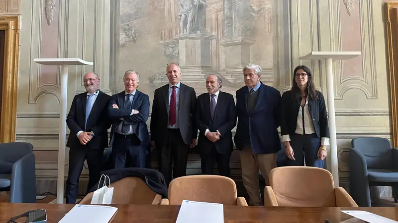 La conferenza stampa - © www.giornaledibrescia.it