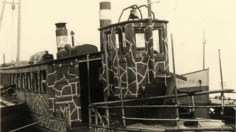 La motonave Iseo fu mitragliata nel 1944 - Foto Sbardolini Iseo