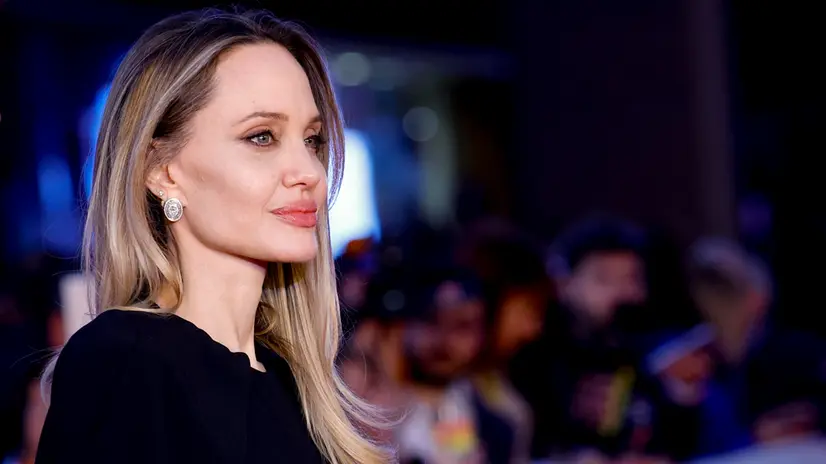 US actor Angelina Jolie arrives for the screening of the movie ‘Couture’ at the 20th annual Rome International Film Fest in Rome, Italy, 18 October 2025. The Festa del Cinema di Roma runs from 15 to 26 October 2025. ANSA/FABIO FRUSTACI