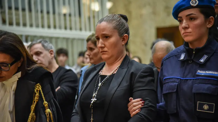 Sentenza d’appello del processo ad Alessia Pifferi, Milano 5 Novembre 2025 ANSA/MATTEO CORNER