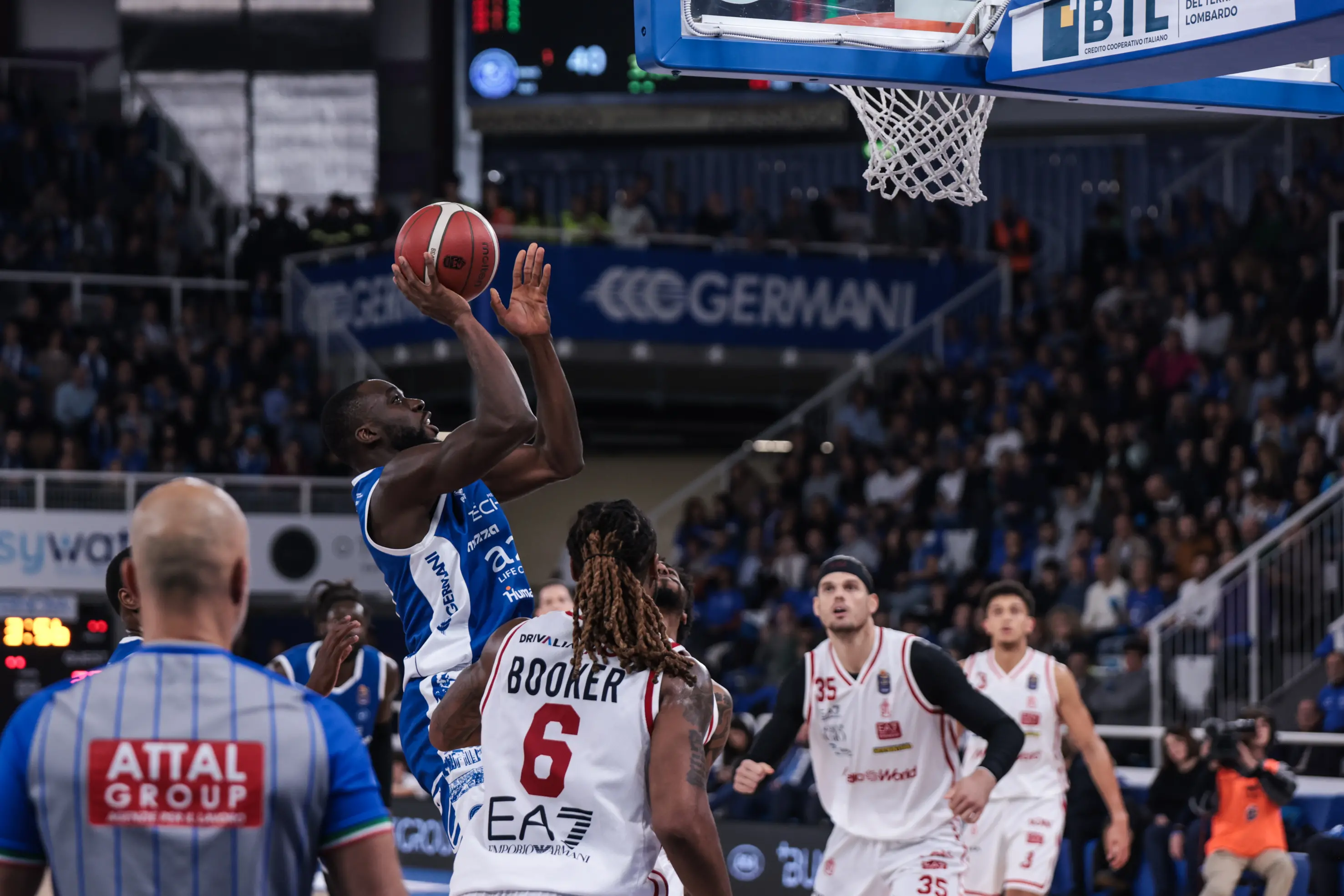 La Germani affronta l'Olimpia Milano