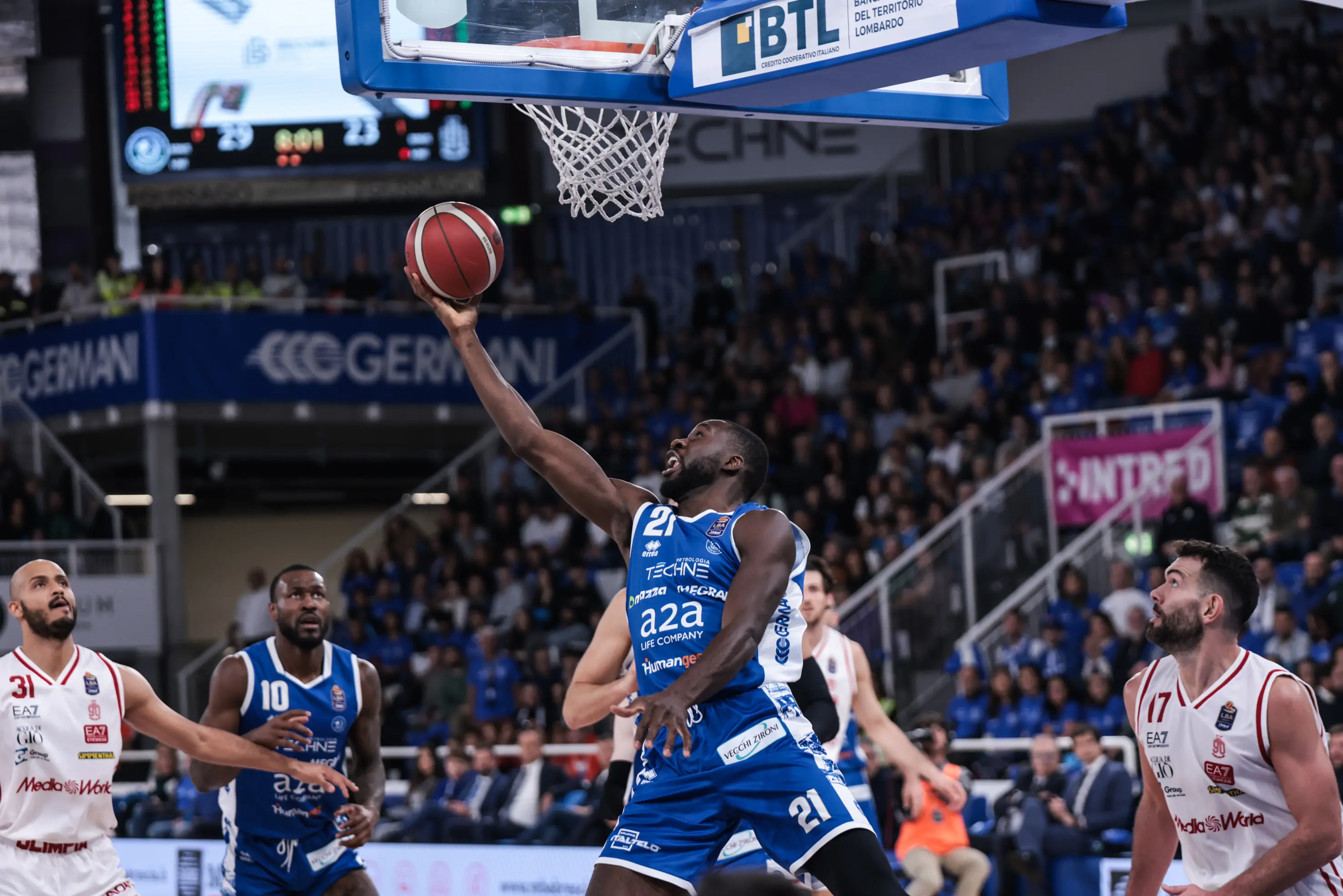 La Germani affronta l'Olimpia Milano