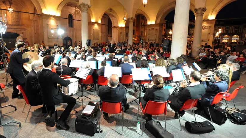Una passata esibizione della banda Isidoro Capitanio © www.giornaledibrescia.it