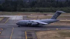 Un C17 Globemaster del 62nd Airlift Wing dell'Usaf - Foto Epa © www.giornaledibrescia.it
