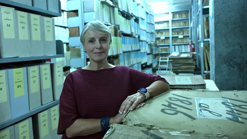 Debora Piroli, direttrice dell'archivio di Stato di Brescia - Foto New Reporter Favretto © www.giornaledibrescia.it