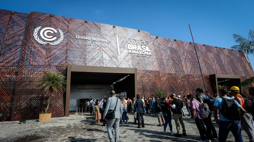 A moment at Belem City Park during the UN Climate Change Conference COP30, Brazil, 6 November 2025. ANSA/GIUSEPPE LAMI