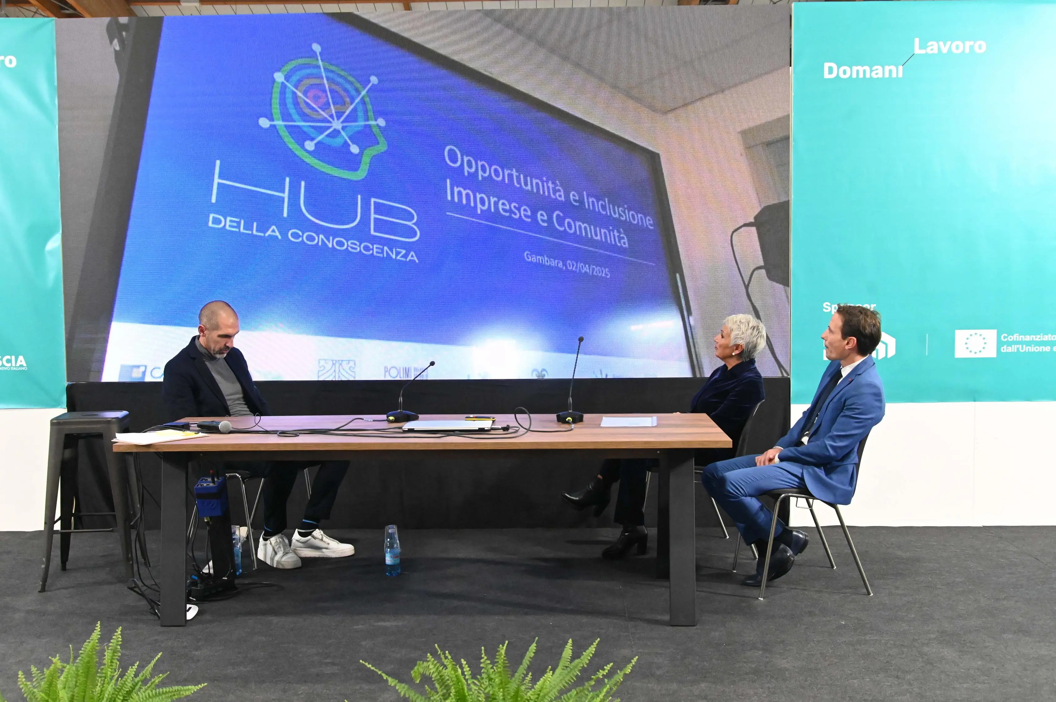 L'incontro con Hub della Conoscenza a Domani Lavoro