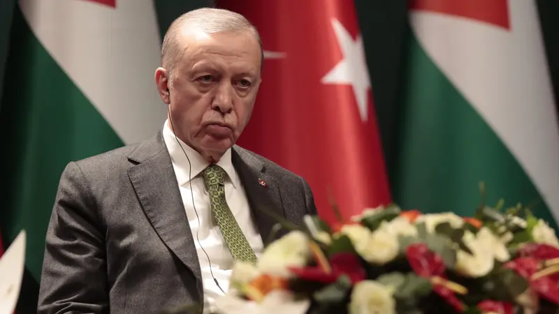 Il presidente turco Erdogan - Foto Epa © www.giornaledibrescia.it