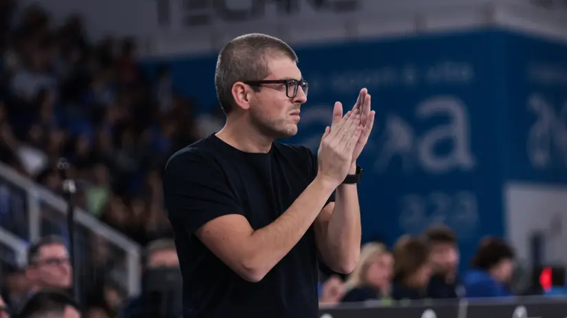 Matteo Cotelli, allenatore della Germani - Comincini@newreporter