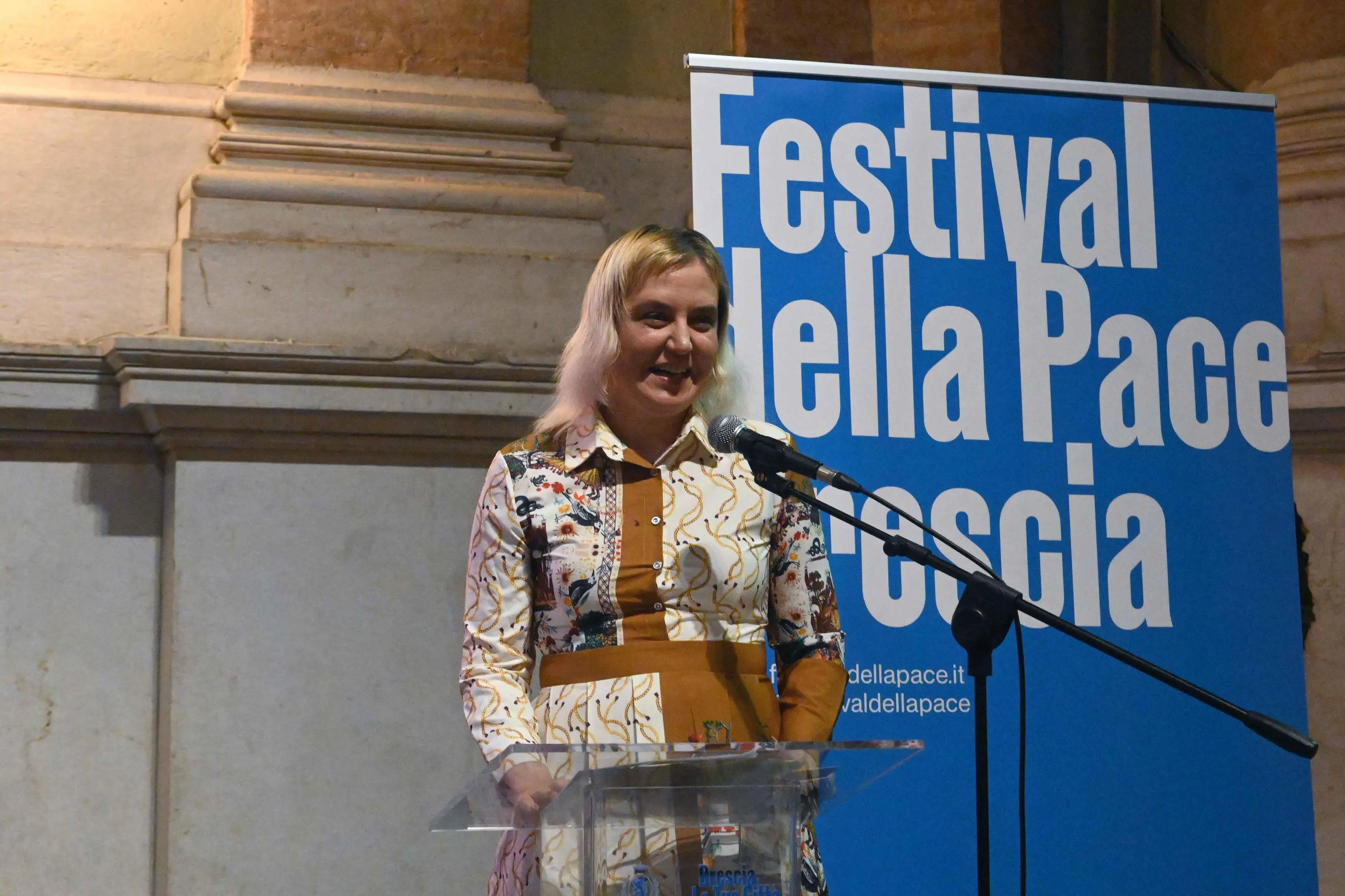 Festival della Pace: l'inaugurazione in Loggia