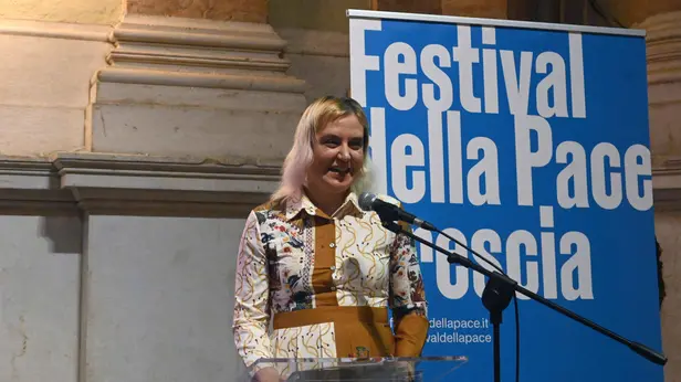 Festival della Pace: l'inaugurazione in Loggia