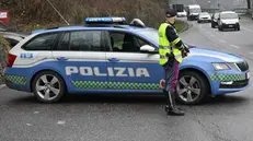 Agenti della Polizia Stradale - Foto d'archivio © www.giornaledibrescia.it