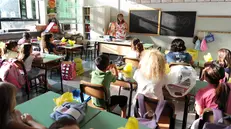 Una classe di scuola primaria - © www.giornaledibrescia.it
