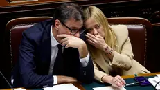 La premier Giorgia Meloni e il ministro dell'Economia Giancarlo Giorgetti - Foto Ansa © www.giornaledibrescia.it