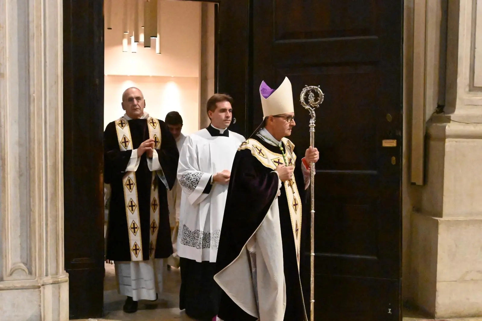 La Messa in suffragio di mons. Giulio Sanguineti