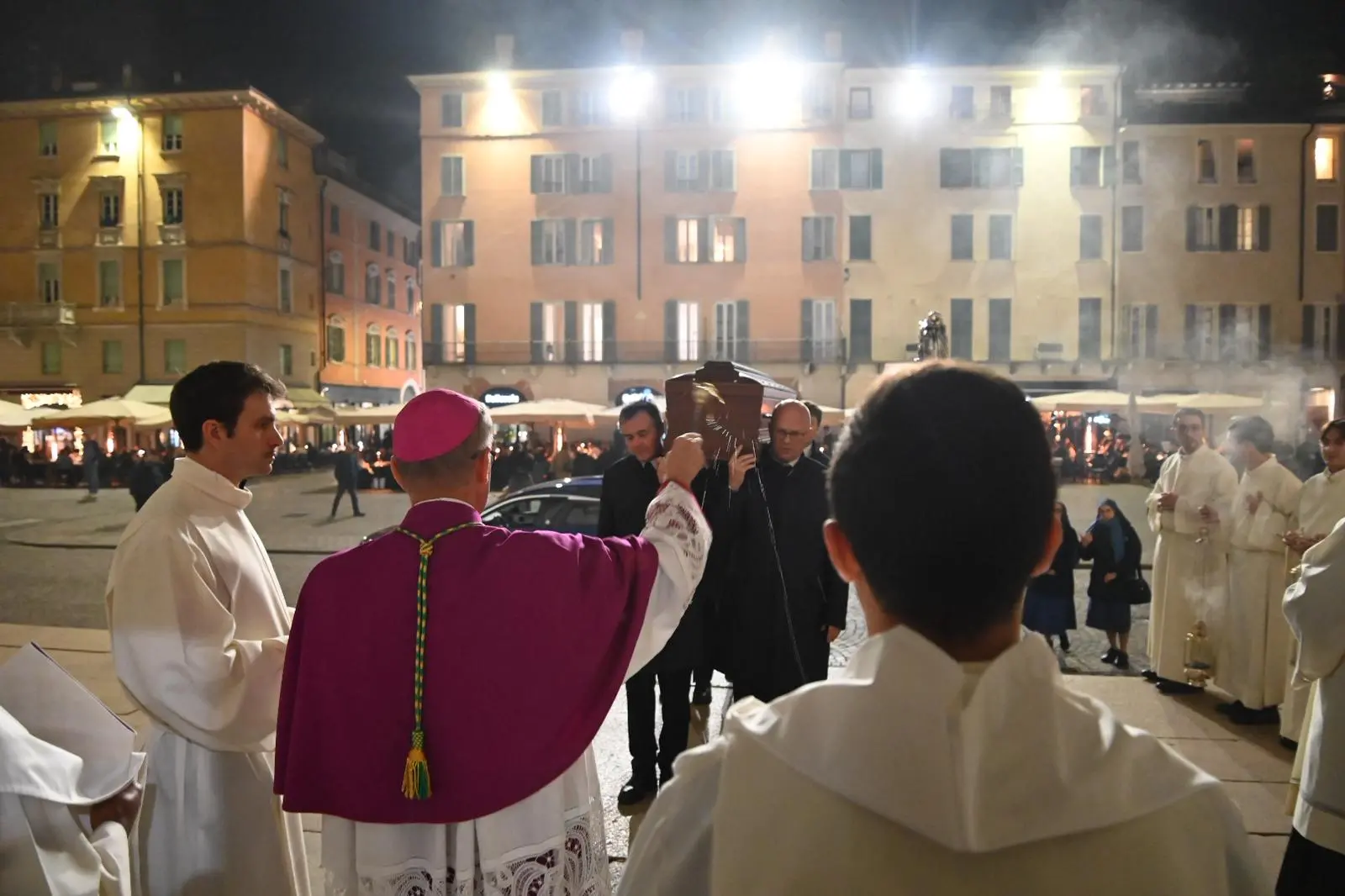 La Messa in suffragio di mons. Giulio Sanguineti