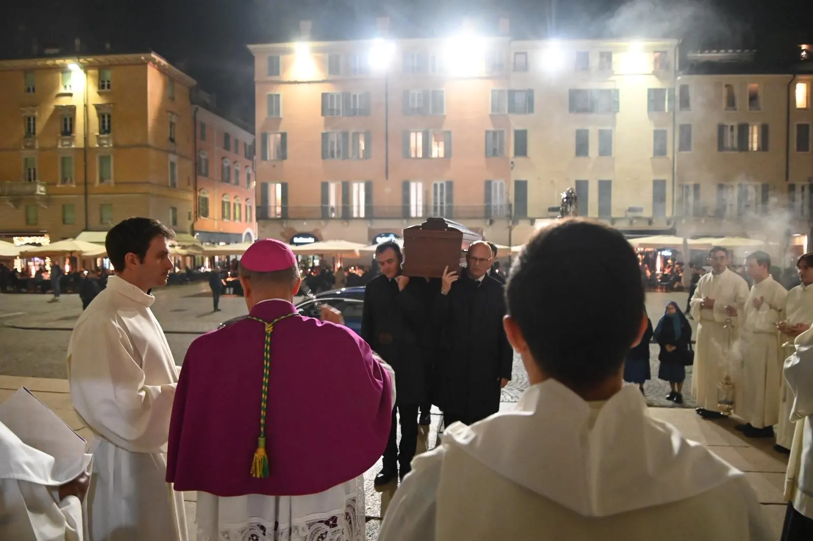 La Messa in suffragio di mons. Giulio Sanguineti