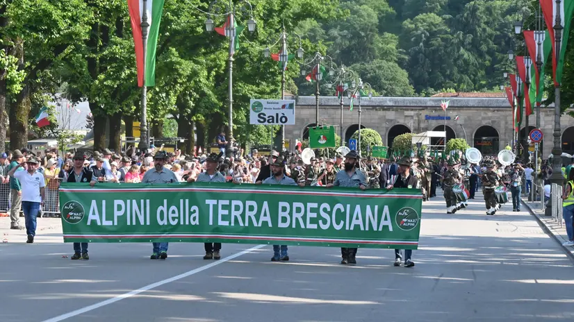Gli Alpini bresciani a Biella - Foto Gabriele Strada/Neg © www.giornaledibrescia.it