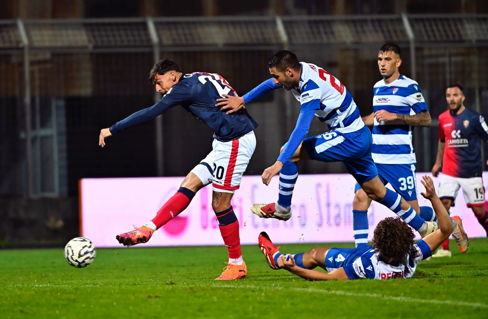 Serie C, gli scatti di Pro Patria-Lumezzane