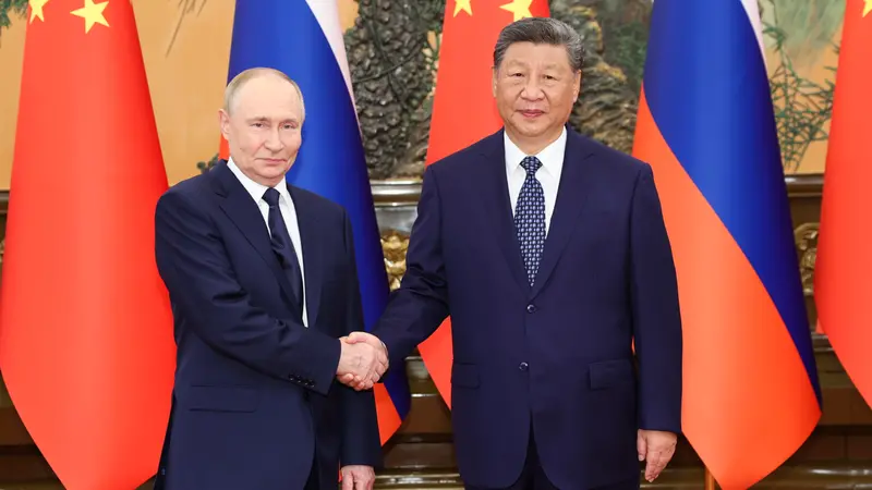 Vladimir Putin e Xi Jinping - Foto Epa/Xinhua © www.giornaledibrescia.it