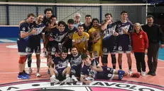 Gli atleti della Tecnoace Villanuova - © www.giornaledibrescia.it