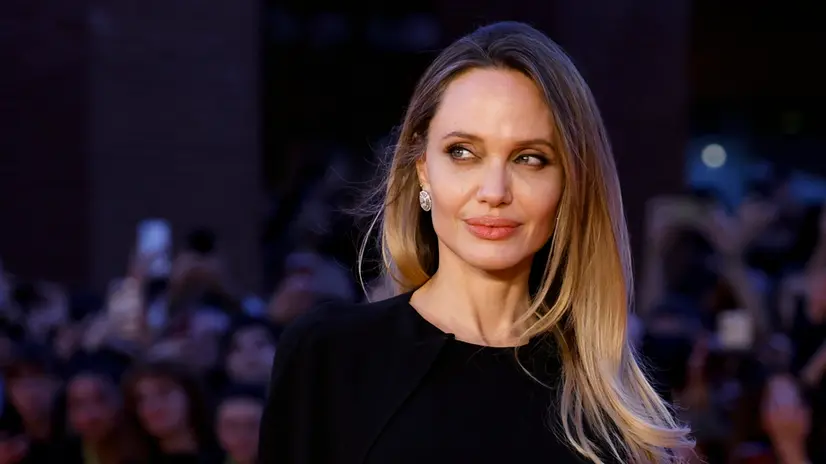 epaselect epa12462568 US actor Angelina Jolie arrives for the screening of the movie 'Couture' at the 20th annual Rome Film Fest, in Rome, Italy, 18 October 2025. The Festa del Cinema di Roma runs from 15 to 26 October 2025. EPA/FABIO FRUSTACI