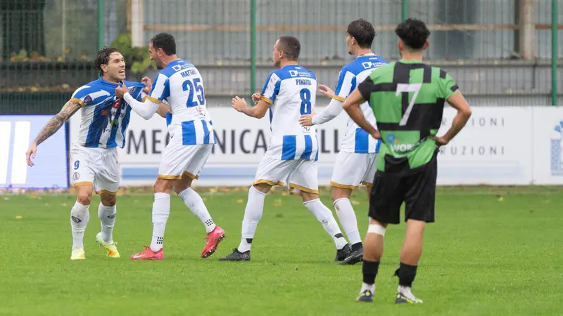 Anthony Minessi, attaccante della Pro Palazzolo - Ufficio stampa Pro Palazzolo - © www.giornaledibrescia.it