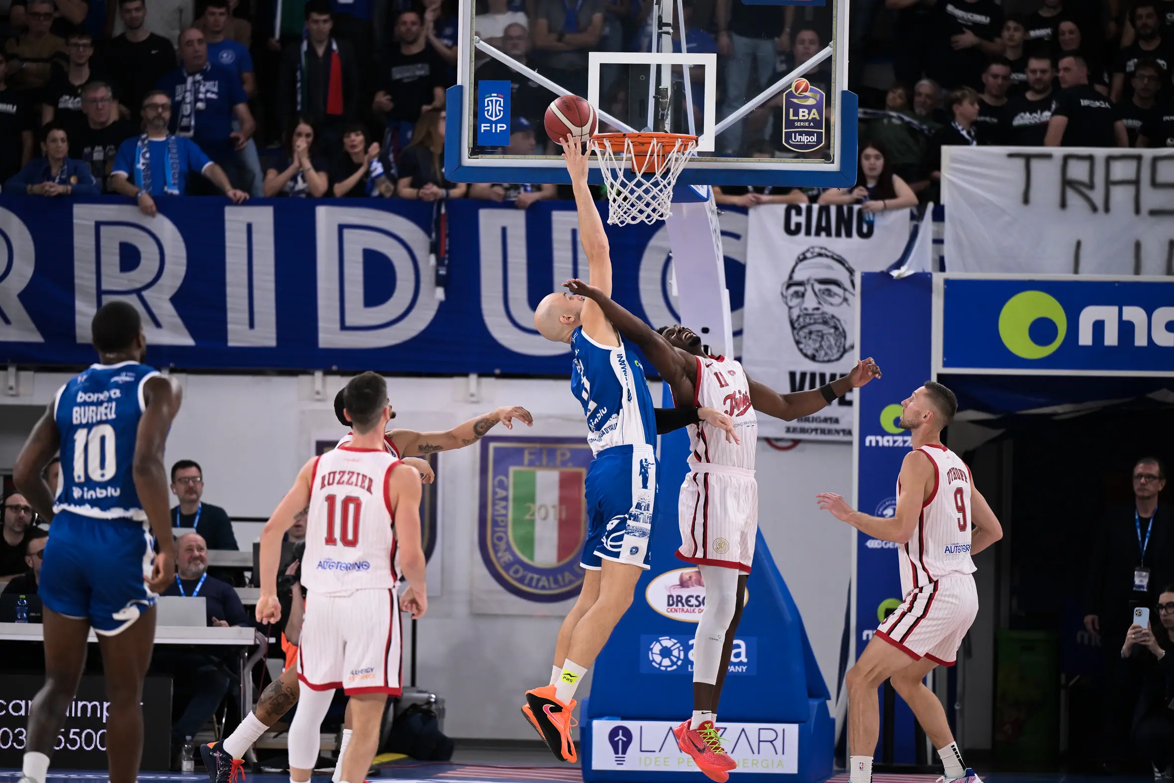 Basket, gli scatti di Germani-Trieste