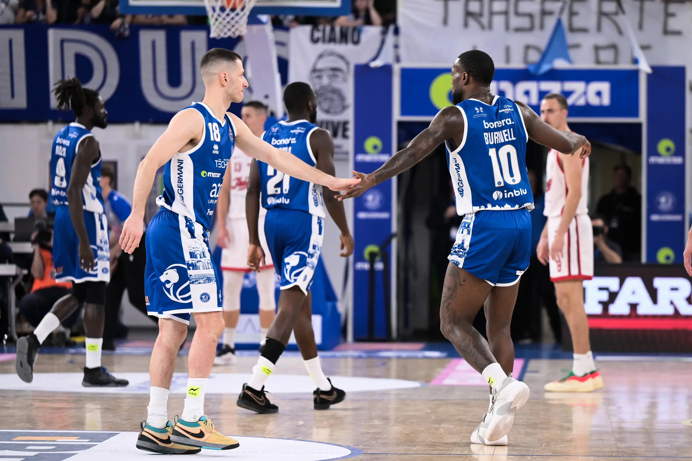 Basket, gli scatti di Germani-Trieste