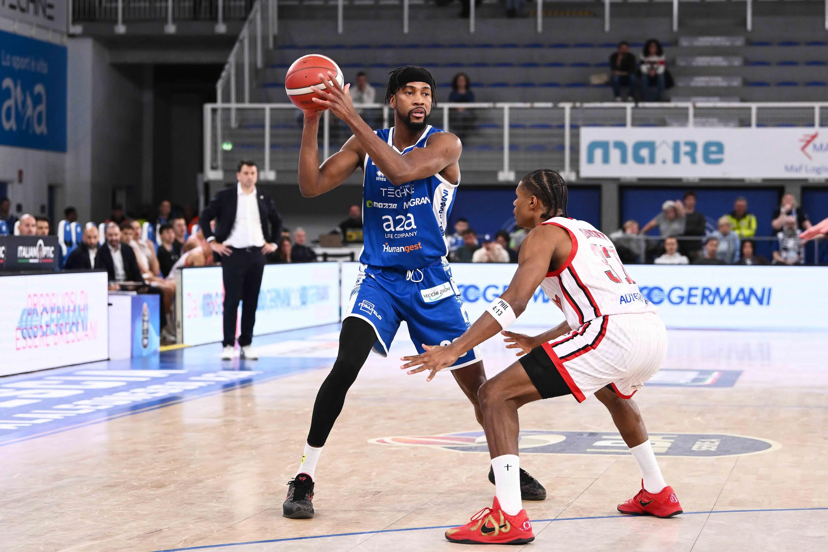 Basket, gli scatti di Germani-Trieste