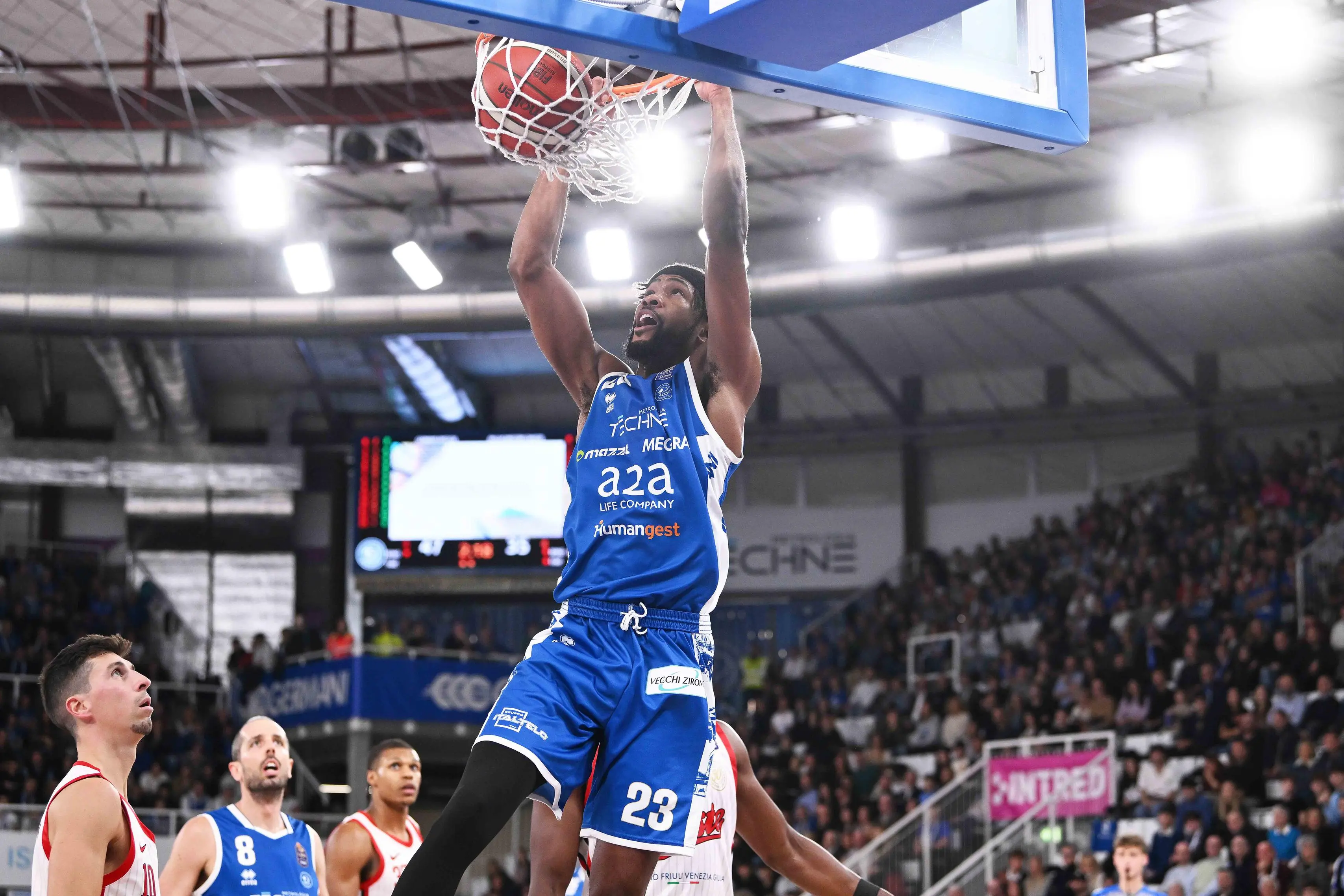 Basket, gli scatti di Germani-Trieste