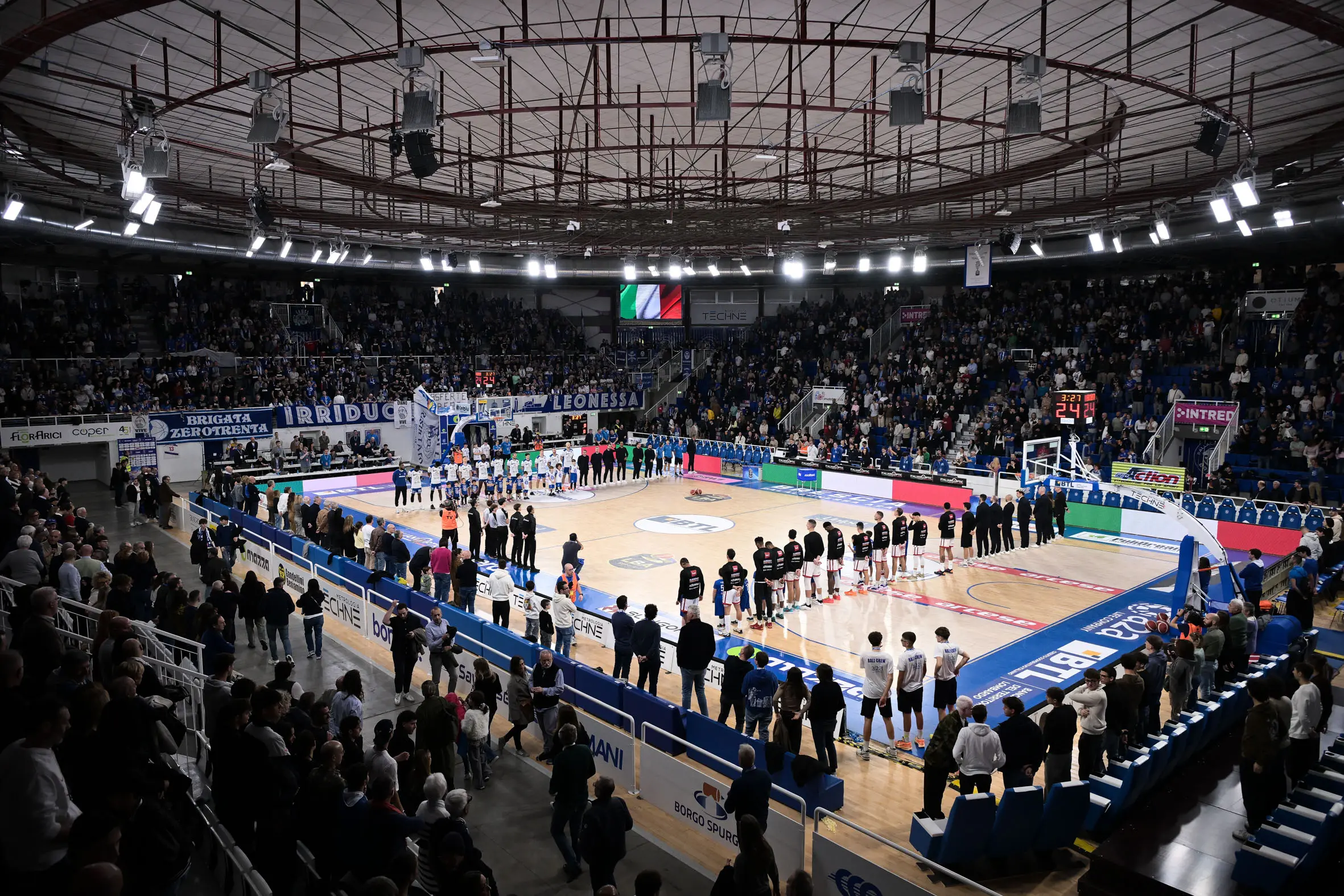 Basket, gli scatti di Germani-Trieste