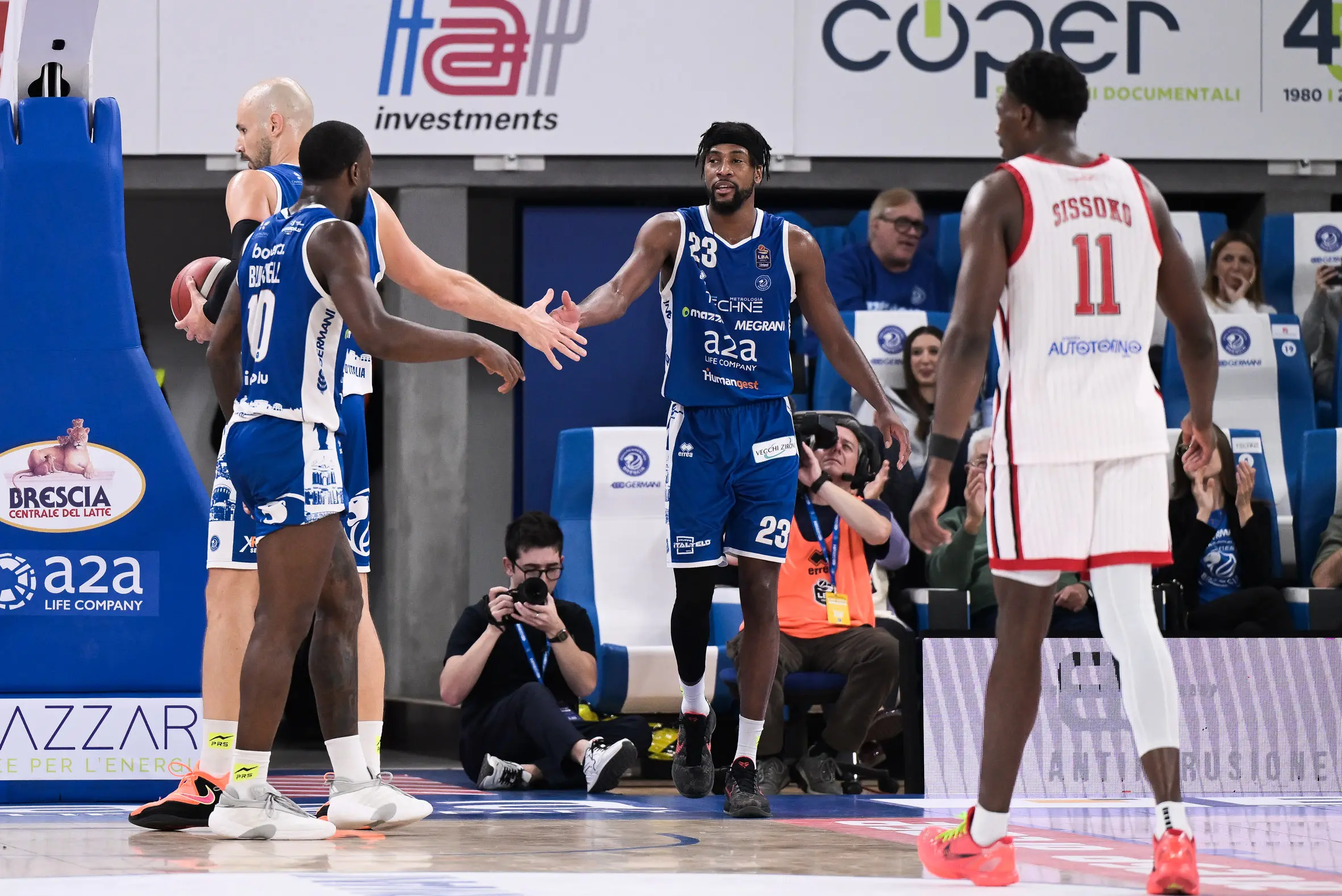 Basket, gli scatti di Germani-Trieste
