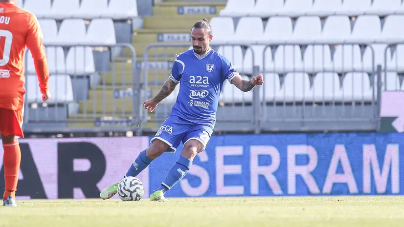 Luigi Silvestri: per lui una giornata no - Foto New Reporter Nicoli © www.giornaledibrescia.it