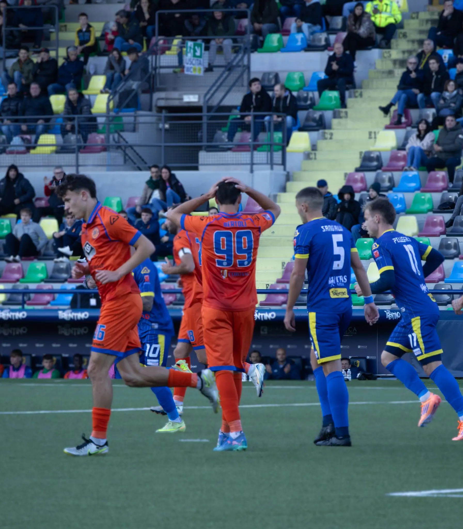 Serie C, gli scatti di Trento-Ospitaletto