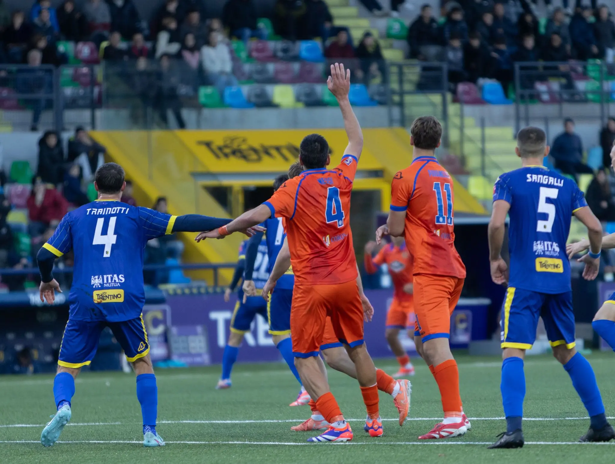 Serie C, gli scatti di Trento-Ospitaletto