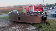 L'incidente all'alba - © www.giornaledibrescia.it