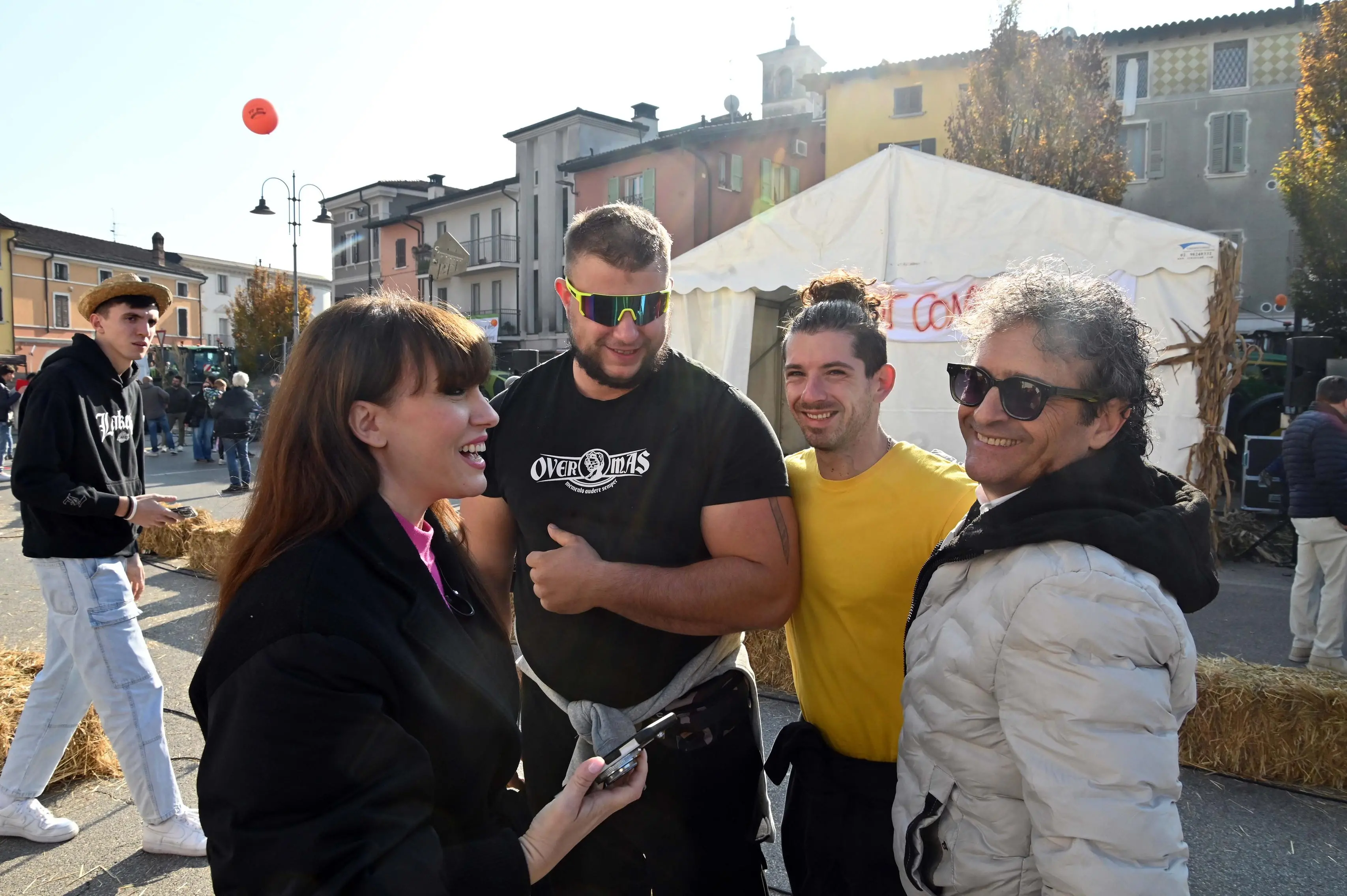 BORGO SAN GIACOMO IN PIAZZA CON NOI  REDAZIONE PROVINCIA 09-11-2025 GABRIELE STRADA NEW EDEN GROUP 