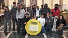 La 3G del Golgi in visita alla mostra del GdB - © www.giornaledibrescia.it