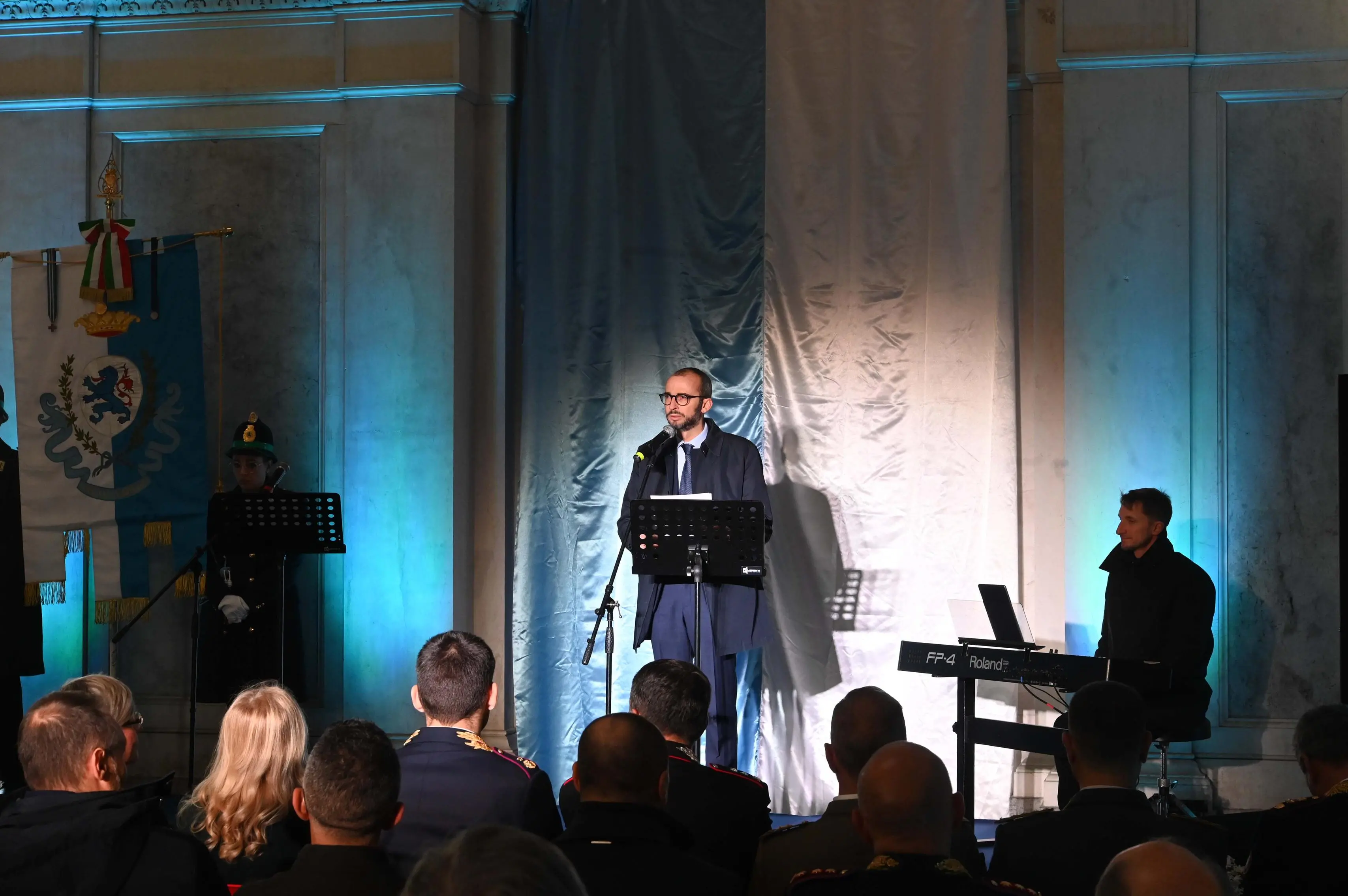 CRONACA  BRESCIA CIMITERO VANTINIANO FAMEDIO CELEBRAZIONE DEI BRESCIANI ILLUSTRI  REDAZIONE CRONACA 11-11-2025 GABRIELE STRADA NEW EDEN GROUP                             