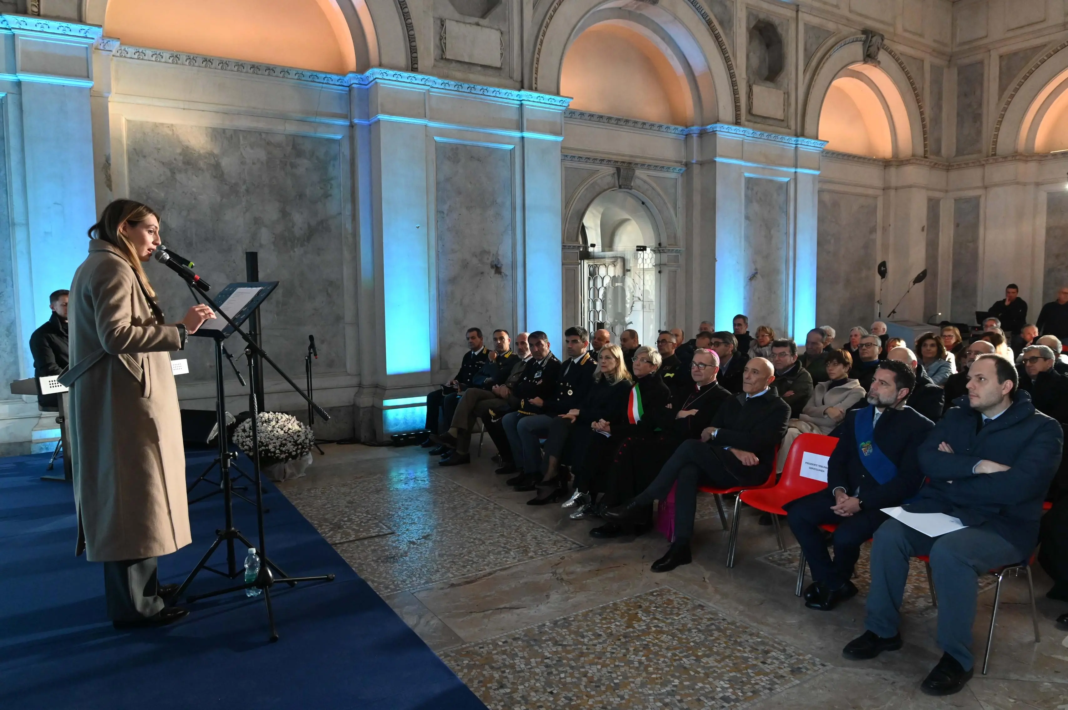 CRONACA  BRESCIA CIMITERO VANTINIANO FAMEDIO CELEBRAZIONE DEI BRESCIANI ILLUSTRI  REDAZIONE CRONACA 11-11-2025 GABRIELE STRADA NEW EDEN GROUP                             