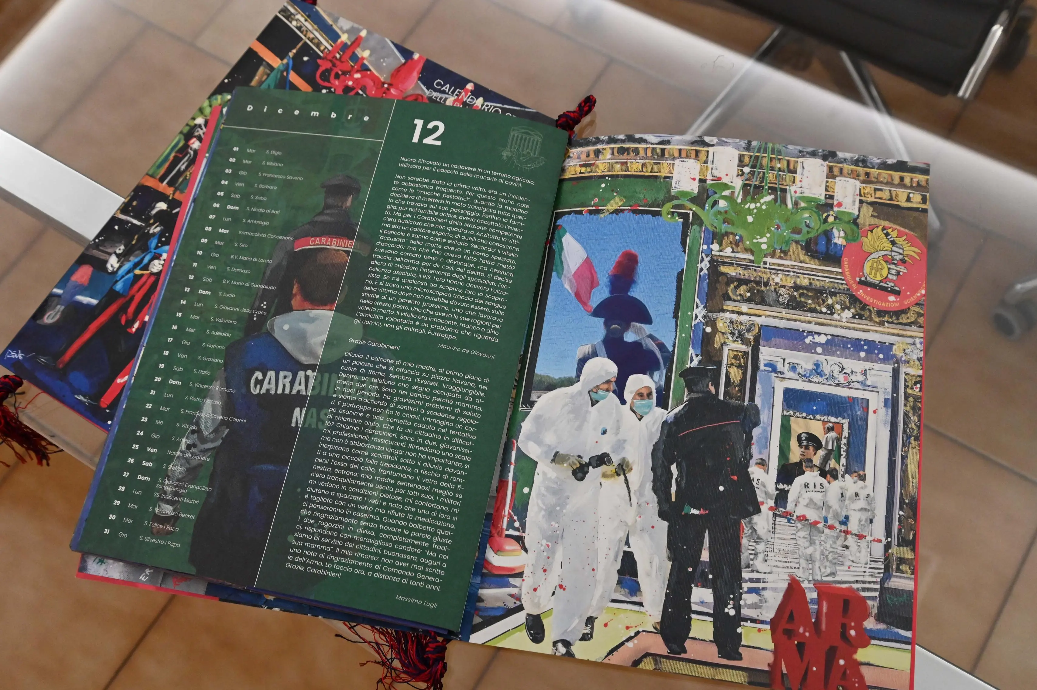 CRONACA BRESCIA COMANDO PROVINCIALE CARABINIERI PRESENTAZIONE CALENDARIO 2026 REDAZIONE CRONACA 11-11-2025 GABRIELE STRADA NEW EDEN GROUP                             