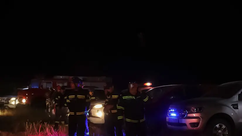 epa12518793 A handout photo released by the press service of Georgia’s Ministry of Internal Affairs shows Georgian rescuers working at the crash site of a Turkish military plane near Sighnaghi, Georgia, 11 November 2025. Turkey’s Defense Ministry said a Turkish C-130 military transport plane en route from Azerbaijan crashed in Georgia. Twenty Turkish service members, including the crew, were on board. EPA/MINISTRY OF INTERNAL AFFAIRS OF GEORGIA PRESS SERVICE/HANDOUTS H HANDOUT EDITORIAL USE ONLY/NO SALESHANDOUT EDITORIAL USE ONLY/NO SALES