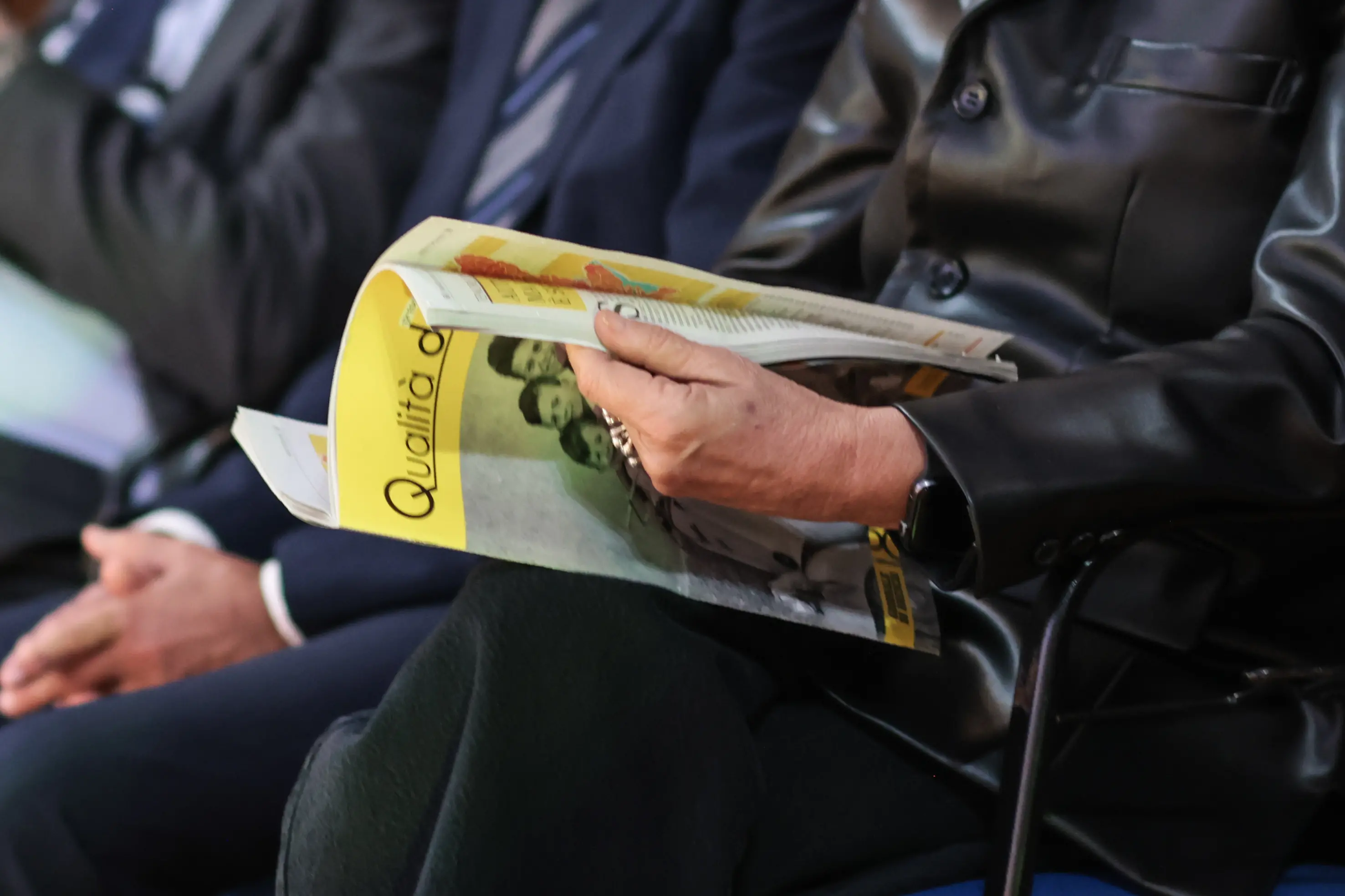 CULTURA PRESENTAZIONE INSERTO QUALITA' DELLA VITA NELLA FOTO UN MOMENTO DELL'EVENTO 11/11/2025 newreporter©Comincini