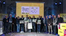 CULTURA PRESENTAZIONE INSERTO QUALITA' DELLA VITA NELLA FOTO UN MOMENTO DELL'EVENTO FOTO DI GRUPPO 11/11/2025 newreporter©Comincini