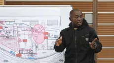 Akwasi Aboagye, ex operaio della fonderia Bozzoli - © www.giornaledibrescia.it